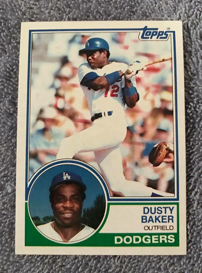 Happy birthday to my all-time favorite player, Dusty Baker! 