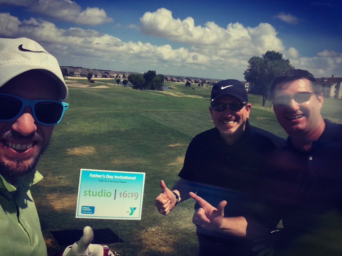 studio_1619's tweet photo. Studio 16:19 was happy to sponsor and play in the YMCA 2018 Father’s Day Golf Tournament today! I’m sure these guys saw lots of birdies and eagles! 🏌🏾‍♂️⛳️#studio1619 #ymca #golfplayers https://t.co/4IvZyenZo8