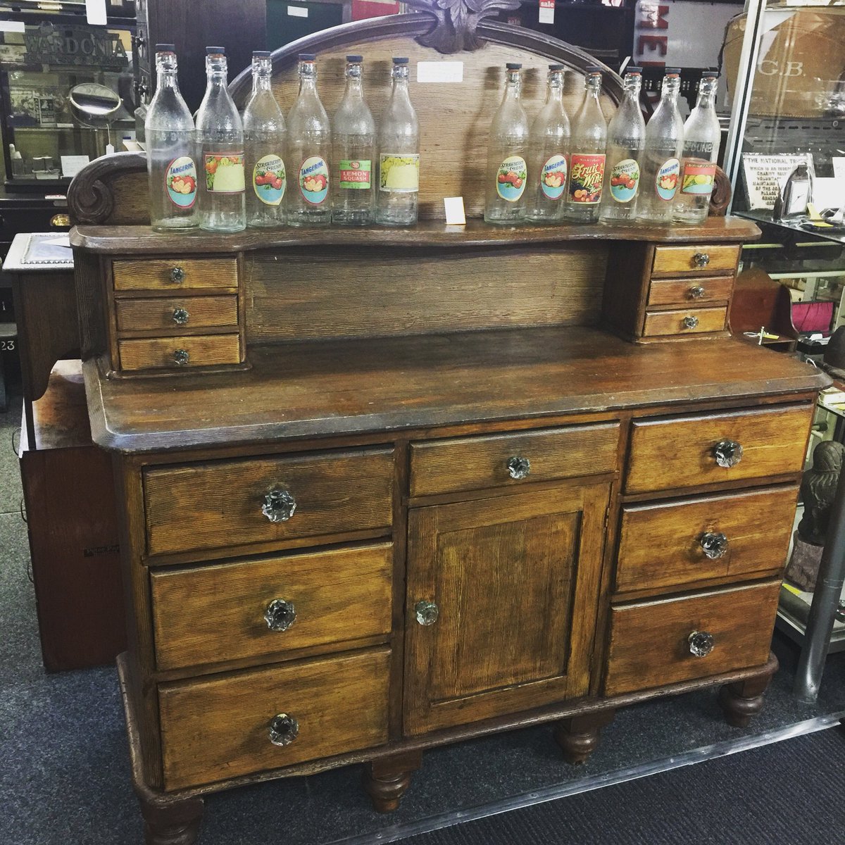 astraantiques's tweet image. New in this week from Alan one of our dealers,Victorian pine dresser in original paint affect. #victorianpinedresser #newstock #glassknobs #victorian #paintaffect #victorianhome #homestyle #classic #here #at #astra #astraantiquescentre #hemswell #gainsborough