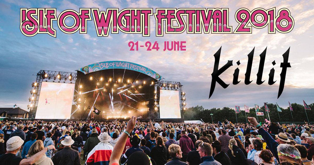 <a href="/killitband/">KilliT</a> are getting excited, this time next Friday 22/6 at 7.50pm we'll be rocking the 'Hard Rock Stage' <a href="/IsleOfWightFest/">Isle of Wight Festival</a>