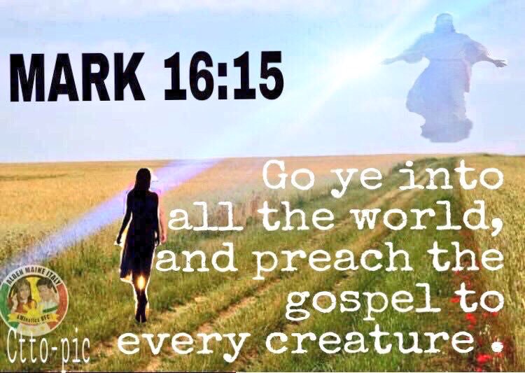 Nasasaad sa Bibliya👇🏻
Marcos 16:15 
At sinabi ni Jesus sa kanila,”Humayo kayo sa buong sanlibutan at ipangaral ninyo sa lahat ang Mabuting Balita. 

Hayaan ninyong mabahaginan namin kayo ng Salita ng Diyos.

Kalakip Ang OHT👇🏻
 #ALDUB35thMonthsary  
<a href="/ofctrendsetter/">TEAM OAT ᴬᴰᴺ</a>