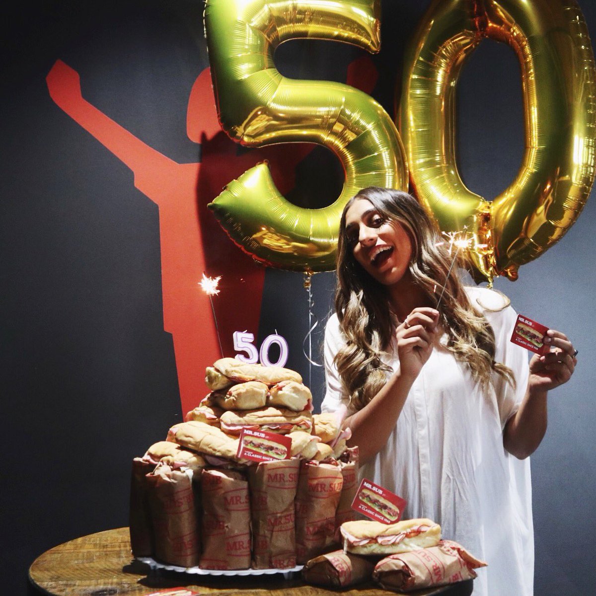 HAPPY 50th BIRTHDAY to our friends <a href="/MRSUB1968/">MR.SUB</a>! Let’s celebrate the only way we know how! Between now and December, we're giving away 50 PAIRS OF TICKETS (each alongside a MR.SUB $50 giftcard)! FOLLOW + RT with a show you’d LOVE to see this year... never know what can happen 😉