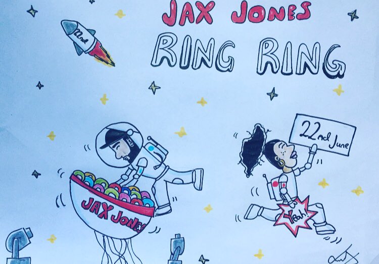 mrtwityboy's tweet photo. @JaxJones | NEEEEWWWW SIINNGGLEE!!!                                  22nd June! Awesome! 🔥🔥🔥#jaxjones #fanart #newSingle #RingRing https://t.co/BpNgVsYUaj
