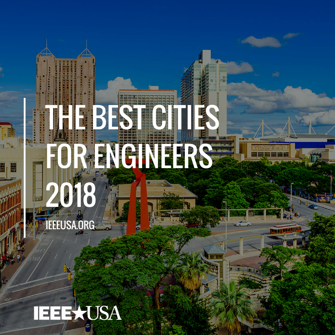 IEEEUSA's tweet photo. The Best Cities For Engineers In 2018. https://t.co/S5jjxHzgz1 via @IEEESpectrum https://t.co/IikHpyMg9B