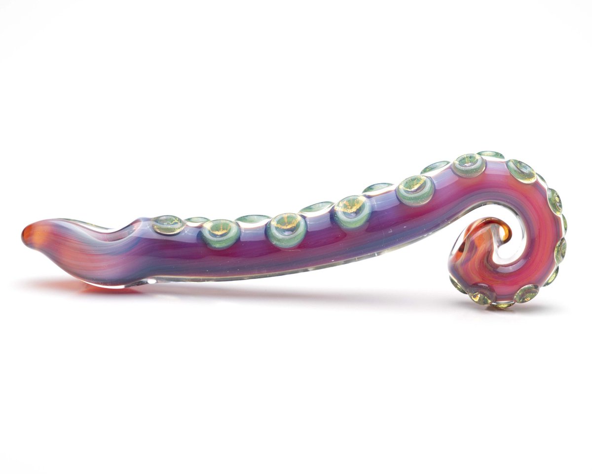 Lovehoney tentacle textured sensual glass dildo