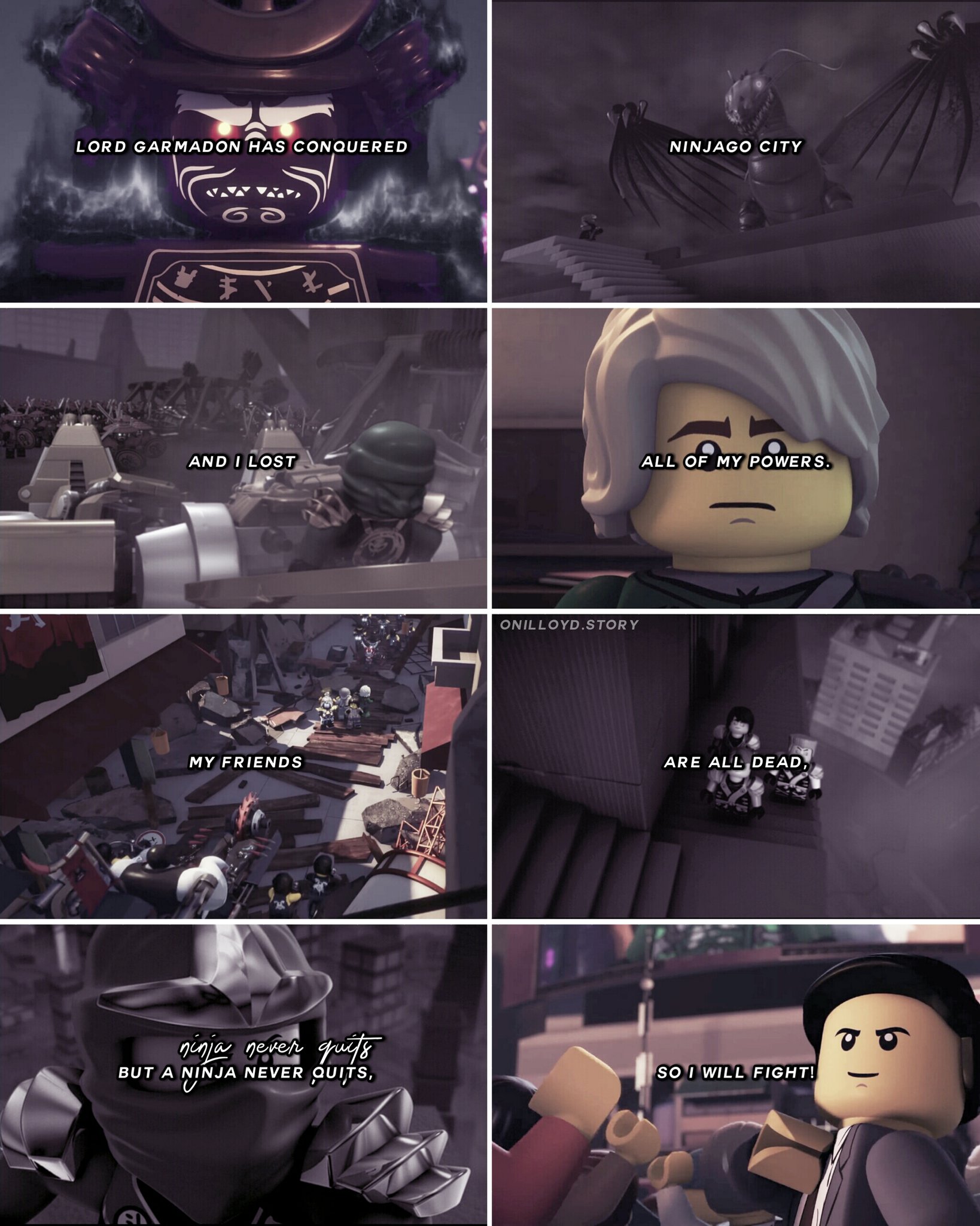 Ninjago garmadon and best sale lloyd
