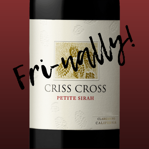 SelectWine's tweet photo. Fri-nally! 
Time to #celebrate the #weekend with Criss Cross Petite Sirah. This wine has excellent density and richness, with the black #fruit staying bold and upfront on the #palate. It rounds itself nicely in the finish, staying grapey to the end. https://t.co/BK80x0M2am