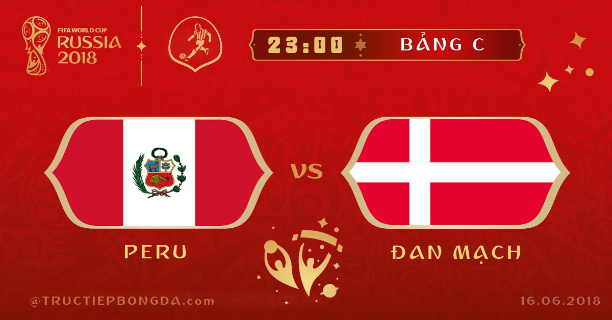 Peru vs Đan Mạch Peru vs Đan Mạch