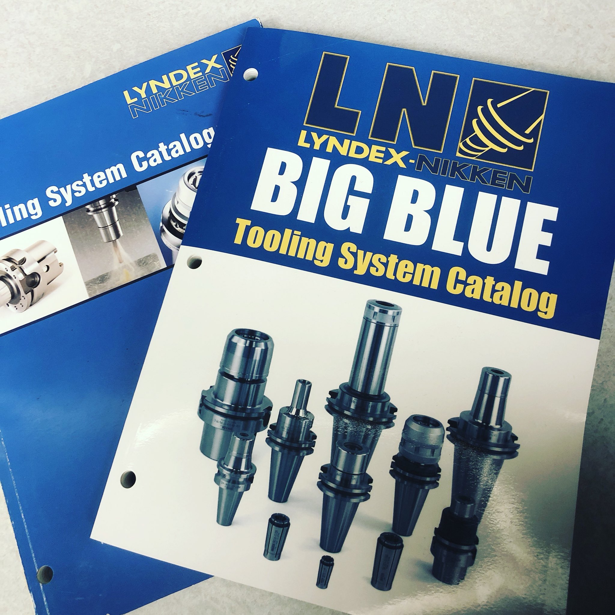 Lyndex-Nikken on Twitter: "Out with the old and in with the new!  Introducing our new updated Big Blue tooling system #catalog. Get it now  digitally at https://t.co/VfKPUevEpi #lyndexnikken #manufacturing  #toolholder #livetooling #shrinkfit #
