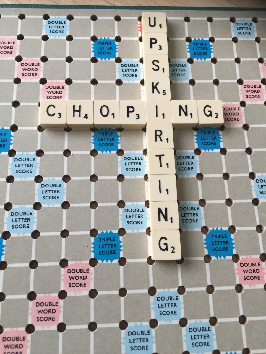 Toshk's tweet image. It seems we have a new word #choping #upskirting #Chope