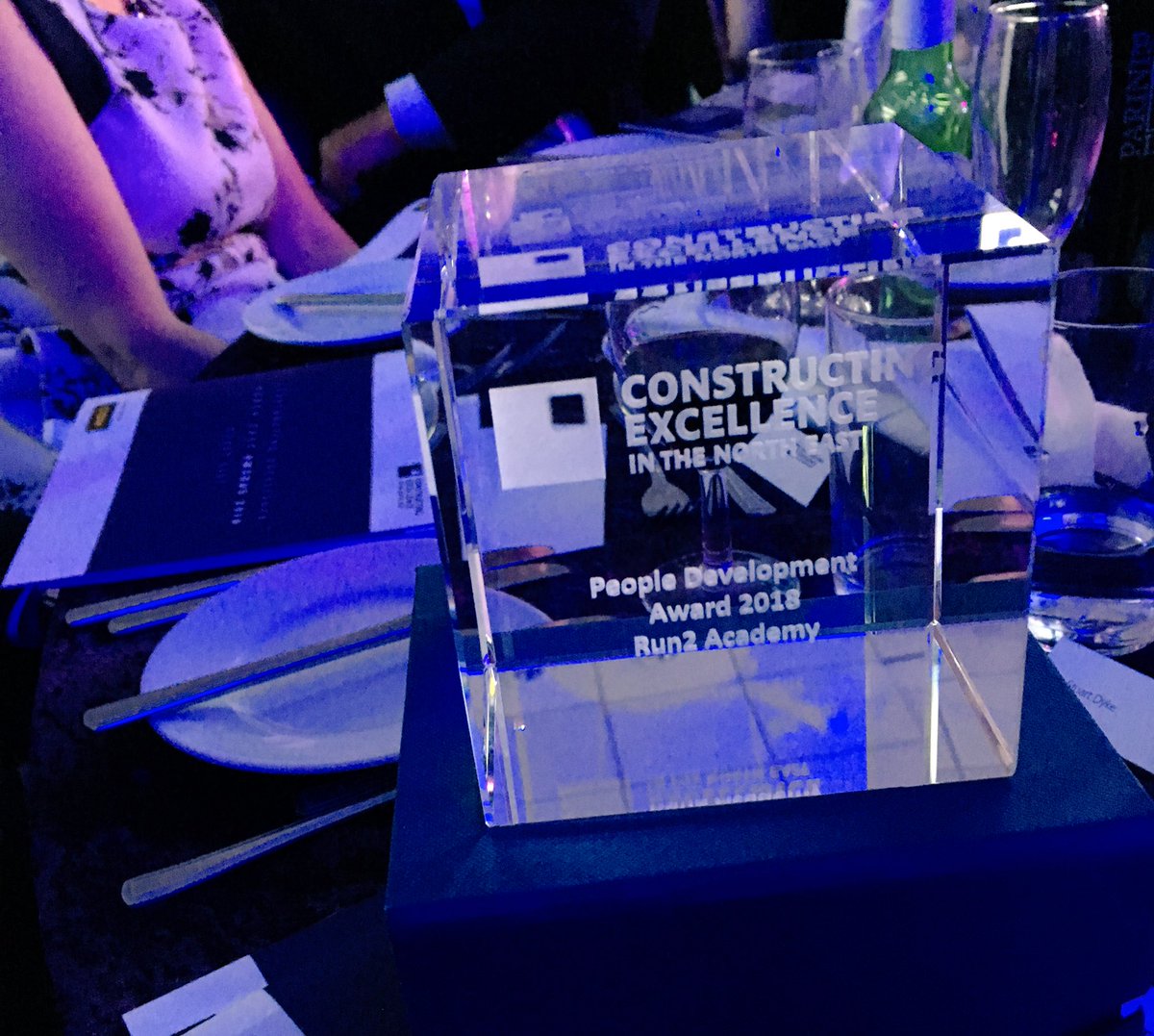 run2legacy's tweet image. Proud winners of the People Development category at this year’s @ConExcellence North East Awards! Huge achievement for the #Run2Academy and everyone involved #cene2018