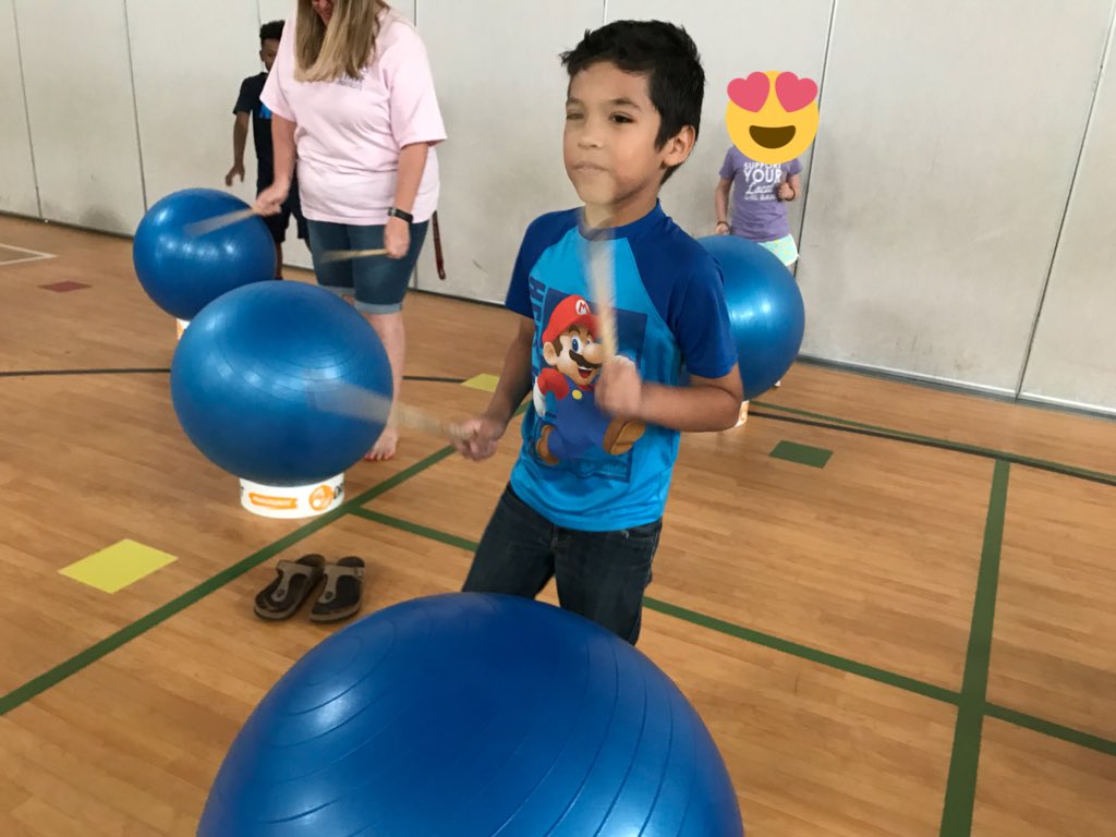 jturner611's tweet photo. Drum fit during our indoor #beattheheat afternoon recess!  @RoundRockISD  #summerlearning  @CallisonES  #2B3s https://t.co/KeQIGtrI5Y