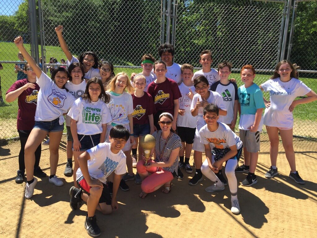 6th Grade Kickball Champions of 2018! Way to go!  We can’t wait to play the teachers on Monday! #cbgroveland