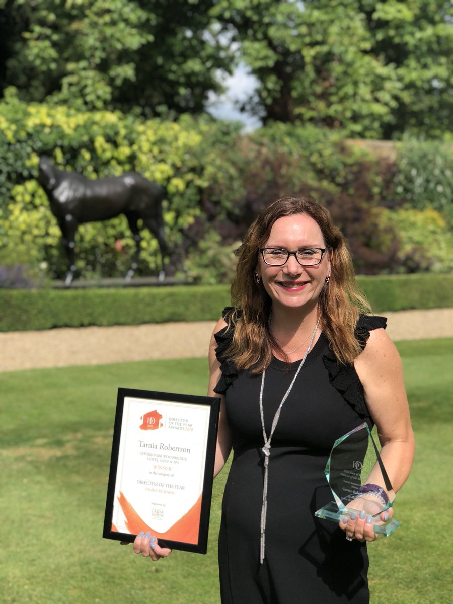 A fantastic afternoon @jockeyclubrooms for the EofE #IoD Awards 2018. We are so proud of Tarnia for winning ‘Family Business Director of the Year’ 2018 & congratulations to all of the other finalists & winners... next stop, the Nationals! #Suffolk #Director #Directoroftheyear