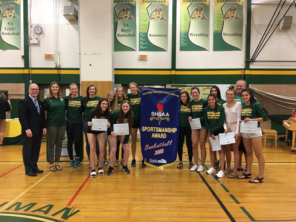 SHSAA Sportsmanship Awards School Sport Canada