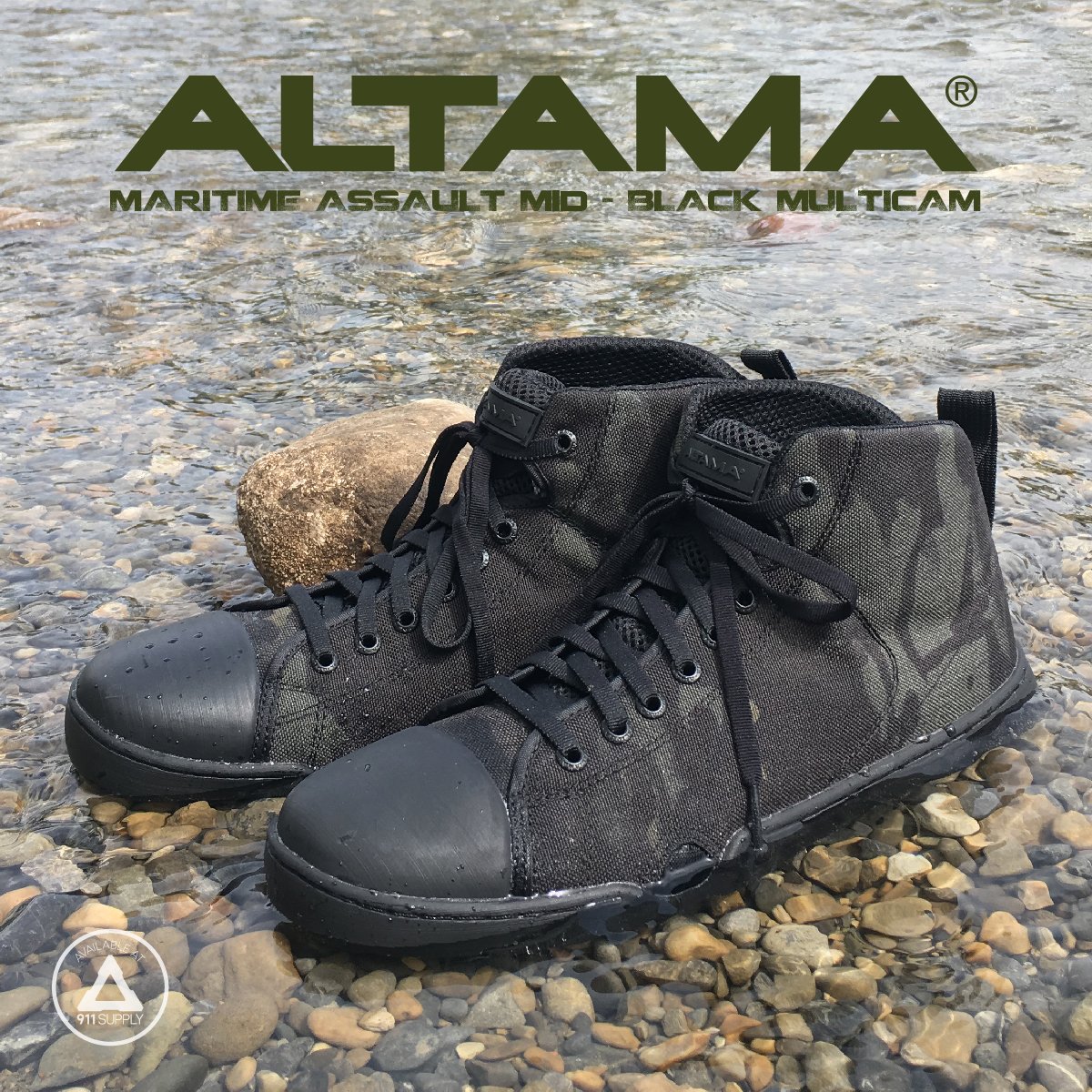Altama Maritime Assault Boot Mid Multicam