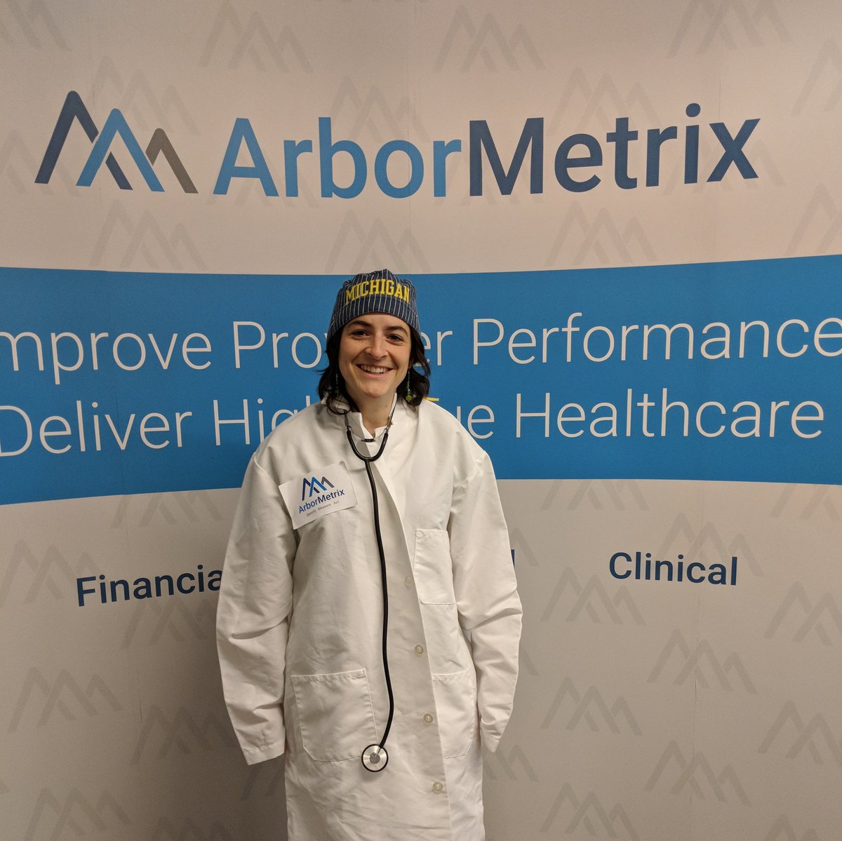 newdayvow's tweet image. Skipped the med school thing and just became a doctor at #ArborMetrix #A2TechTrek