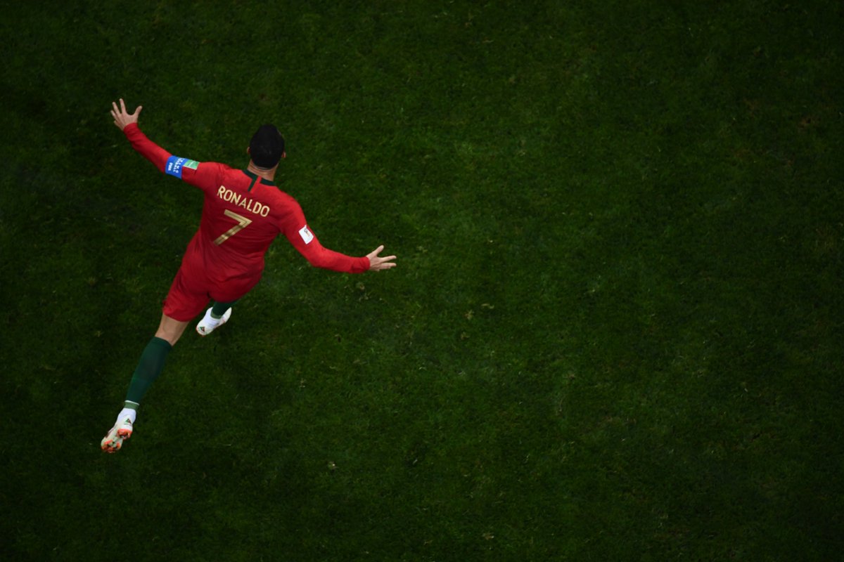 Squawka's tweet photo. Only three players have scored a hat-trick for #POR at the #WorldCup:

Eusebio (1966)
Pauleta (2002)
Cristiano Ronaldo (2018)

A trio of trios. https://t.co/NURpDIqYuR