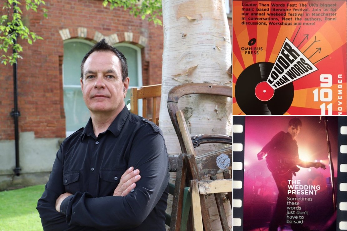 Latest addition to the strongest line up yet for our @Lthanwordsfest music and books festival in November is David Gedge on Sunday 11th November. Only 30 tickets left for this in conversation - hurry! 
Tickets and info: tinyurl.com/y7e2b5wc 
 @weddingpresent ,

#MusicLitFest