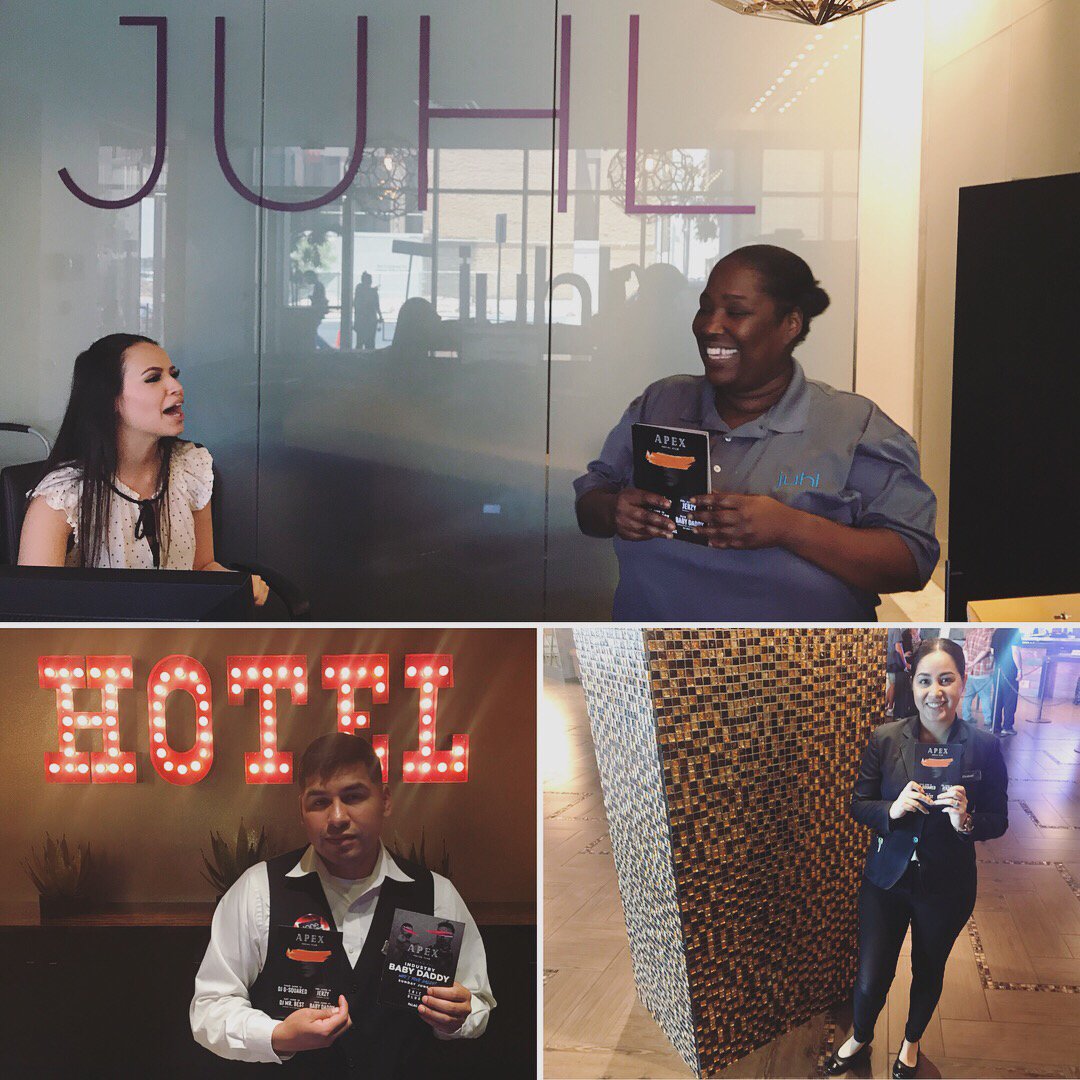 Kre8MediaLV's tweet photo. Our #ExperientialMarketing team was out at different #concierge locations promoting @apexsocialclub now open at the @palms!
Hire us for for your next concierge drop!
#conciergedrop #apexsocialclub #theviewhaschanged #palmscasino #experiential #lasvegas https://t.co/C8Y2SlzYXI