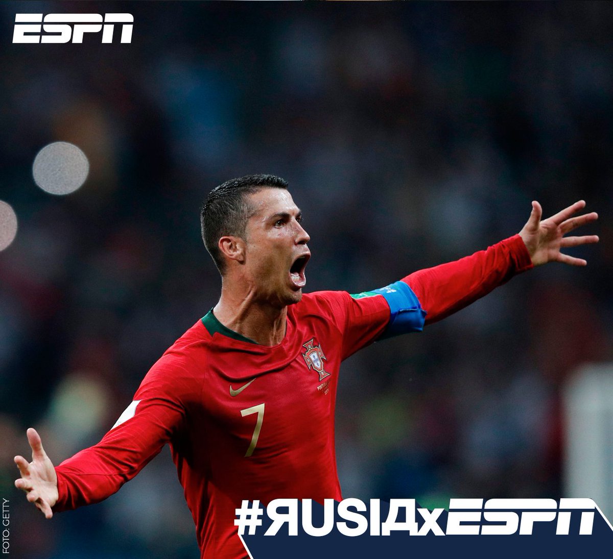 Cristiano Ronaldo...

🔄 RT si crees que es el mejor del mundo...

#Rusia2018
#RusiaxESPN 🇷🇺

bit.ly/2t1wY8t