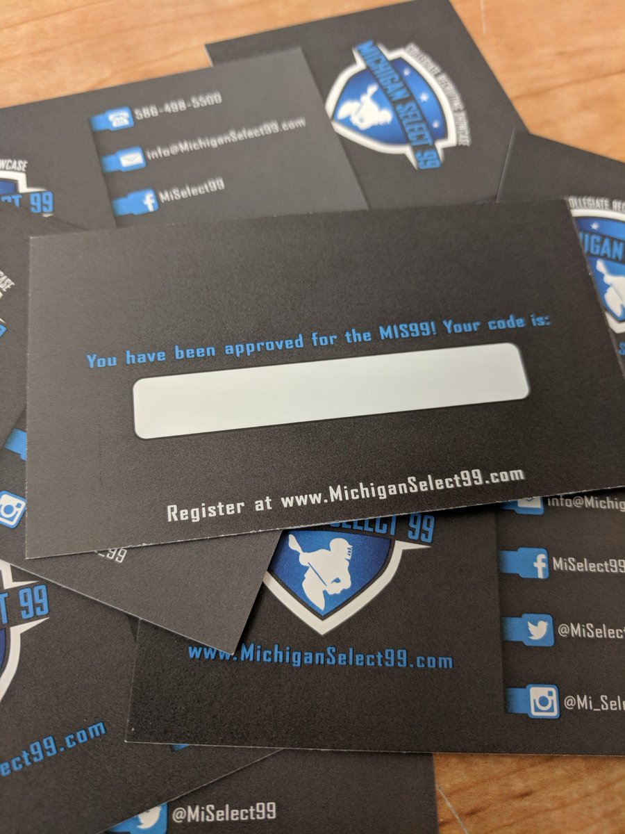 MiSelect99's tweet photo. Look for our signs and flyers @BardownShowdown this weekend! You might even get an approval code card from one of our scouts! #MIS99 #mondaydeadlinetoregister  #showcaseyourskills #getrecruited https://t.co/6YCqLkX7J7