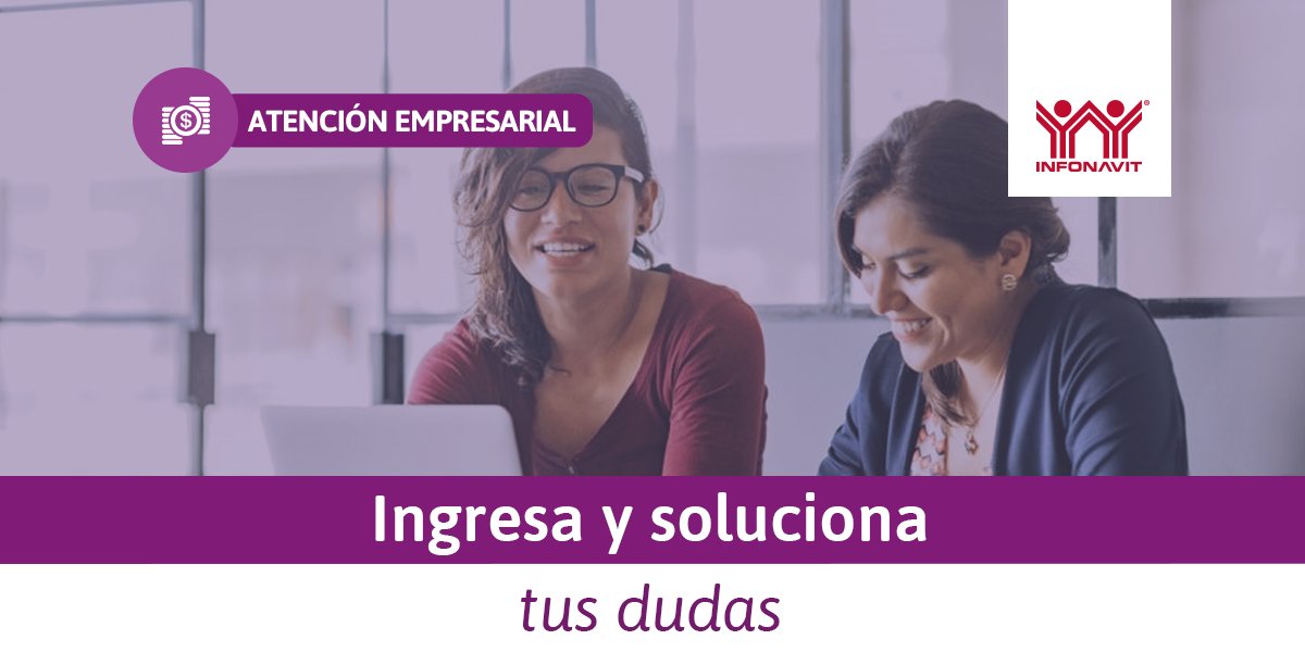 Infonavit's tweet photo. Obtén información sobre los nuevos programas, cambios de prodecimientos, trámites, pagos, aportaciones y todo lo relacionado con Infonavit y tu empresa desde nuestro portal empresarial. https://t.co/vzu1EDUzm8 https://t.co/LDOTNGdloc