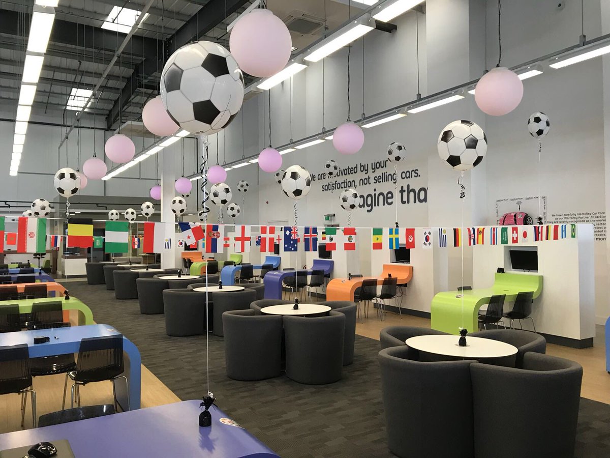 DarrenCuthbert4's tweet photo. All set for World Cup madness in our CarStores tomorrow - ours guests loved the deals, the fun and the football today!
#WorldCup2018 #CarStore #uniquelybetter #originalCarStore #GuestExperience #SuperSaturday https://t.co/DFMszSkNWO