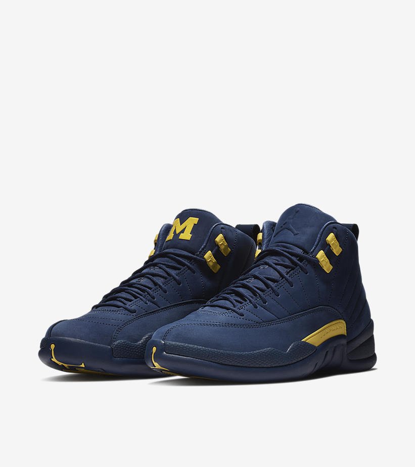 retro 12 michigan release