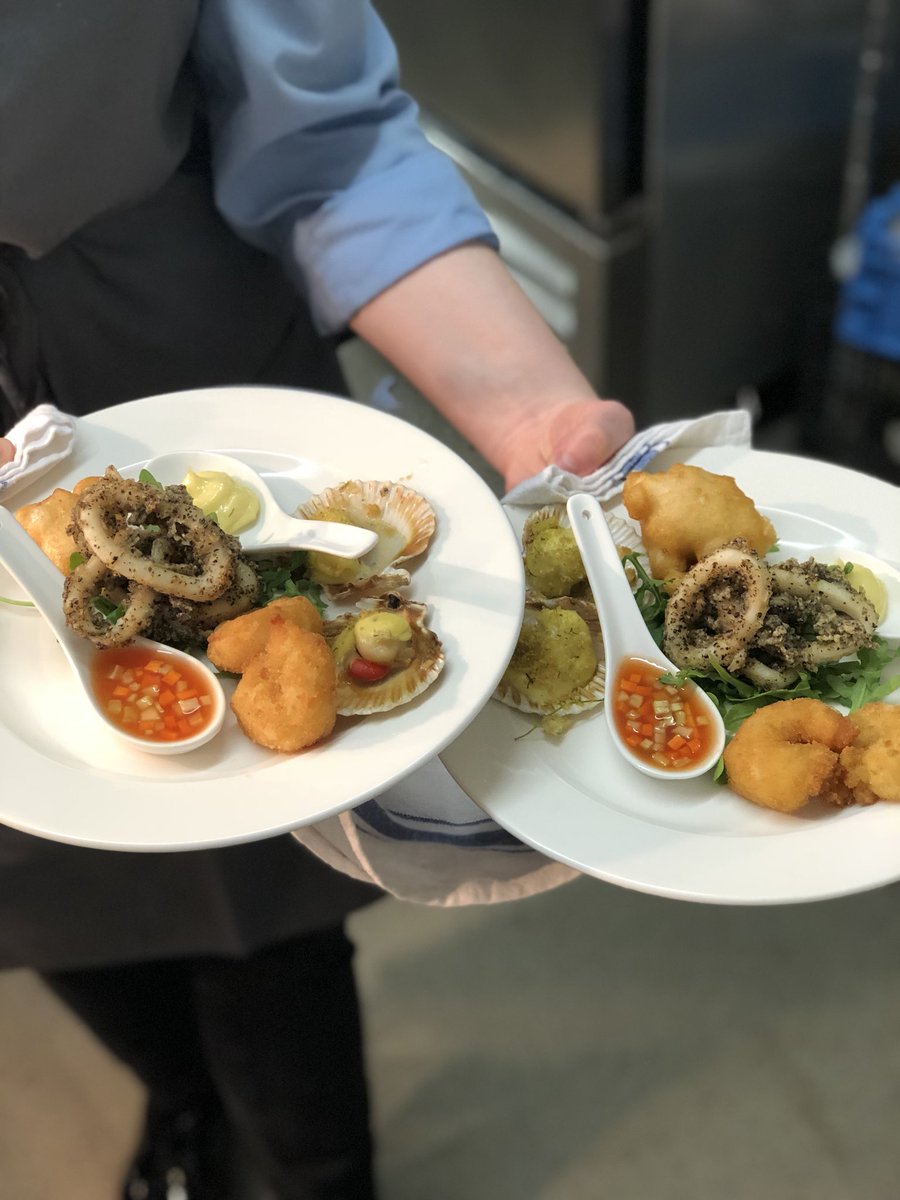 Breda_Murphy's tweet photo. Next seafood course on its way out at our Champagne night!
@VisitLancashire @MarketingLancs @sugarvine @HardensBites @milescorish @resdiary #masterclass #fridaynight #milestonewines #milescorish #vilmart #tallero #domperignon #jacquesson on #bodegas #breakybottom #pierremignon https://t.co/COnYvdSw3P