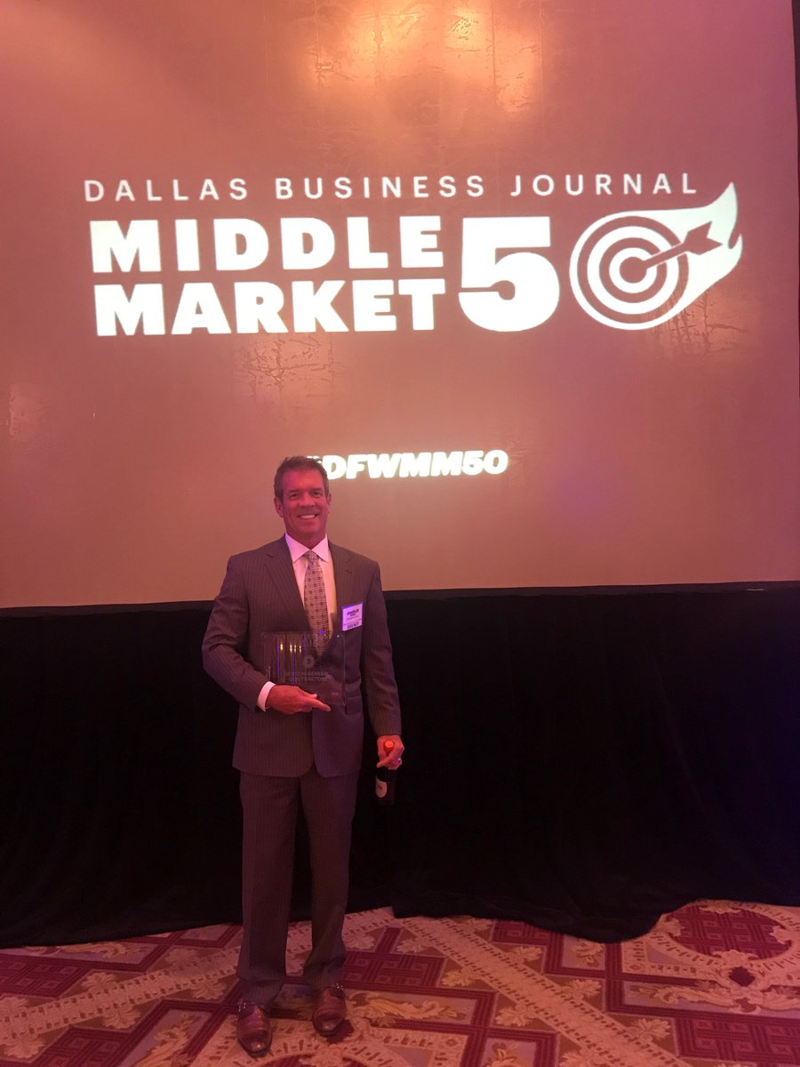 MYCONGCI's tweet photo. Last night, MYCON® attended the 2018 Middle Market 50 Awards and ranked third for fastest growing mid-sized companies in the Dallas-Fort Worth Area! #DFWMM50 #MYCONGCI #Growth #Construction #Award https://t.co/1FfvEU0AQ3