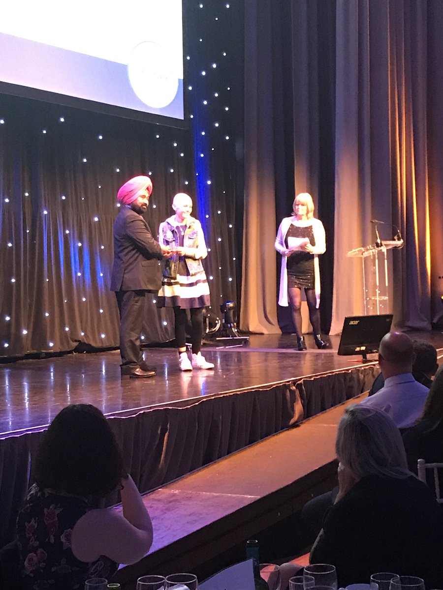 edinburghpaper's tweet photo. What better than Kira Noble to win Child of achievement at the #localheroesedin https://t.co/StFBNaxP65