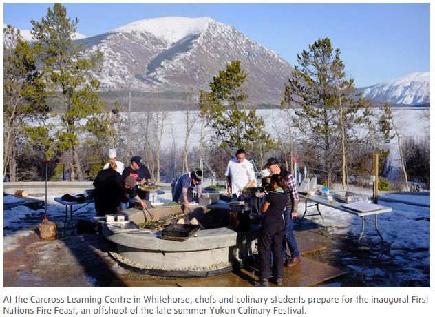 Why the Yukon’s culinary scene is one of the most unique in the world right now theglobeandmail.com/life/food-and-… thanks for the feature <a href="/GlobeFoodWine/">Globe Food & Wine</a> #YukonCulinary #FireFeast
