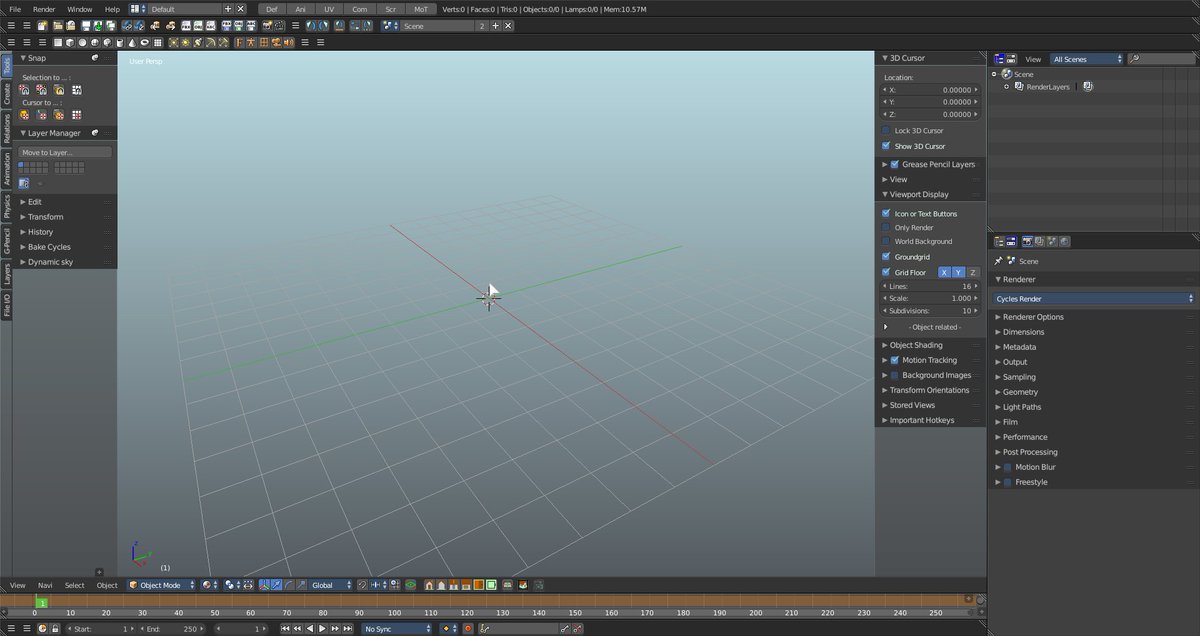 Trinumedia's tweet photo. [Blog] System Graphics crash - (7/7)
So here is my new #Bforaritsts layout - tuned to personal taste. It's a UI friendly version of Blender 2.79a. I can't wait till #Blender3D releases 2.8 and #BFA continues to develop on the UI. Cheers! #3dsoftware #updating  #b3d #blenderui https://t.co/M3lXXrMJGj