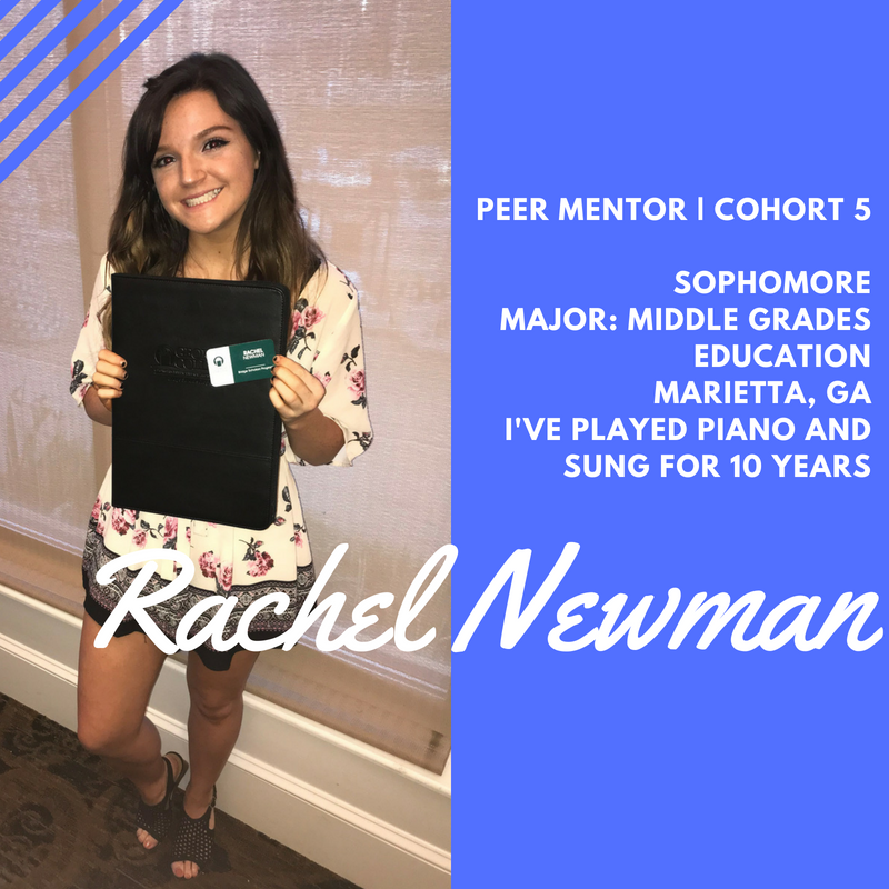 BSP_GC's tweet photo. Rachel Newman, Cohort 5's Peer Mentor, ready to greet y'all on move-in day tomorrow! Hope you're excited!! https://t.co/OyySHFdXjb