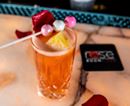 RoseRoom220's tweet photo. Sweet sips, tasty bites, &amp; live music by Tattoo Slover. Escape the ordinary at the Rose Room tonight 🌹    

Pictured here is our #RoseGirl creation ~ Hendrick’s Gin, House Made Strawberry Tonic, Bubble Gum, Lollipops. 🍭 

#roseroom220 #birminghamlifestyle https://t.co/A01FL4QzP7