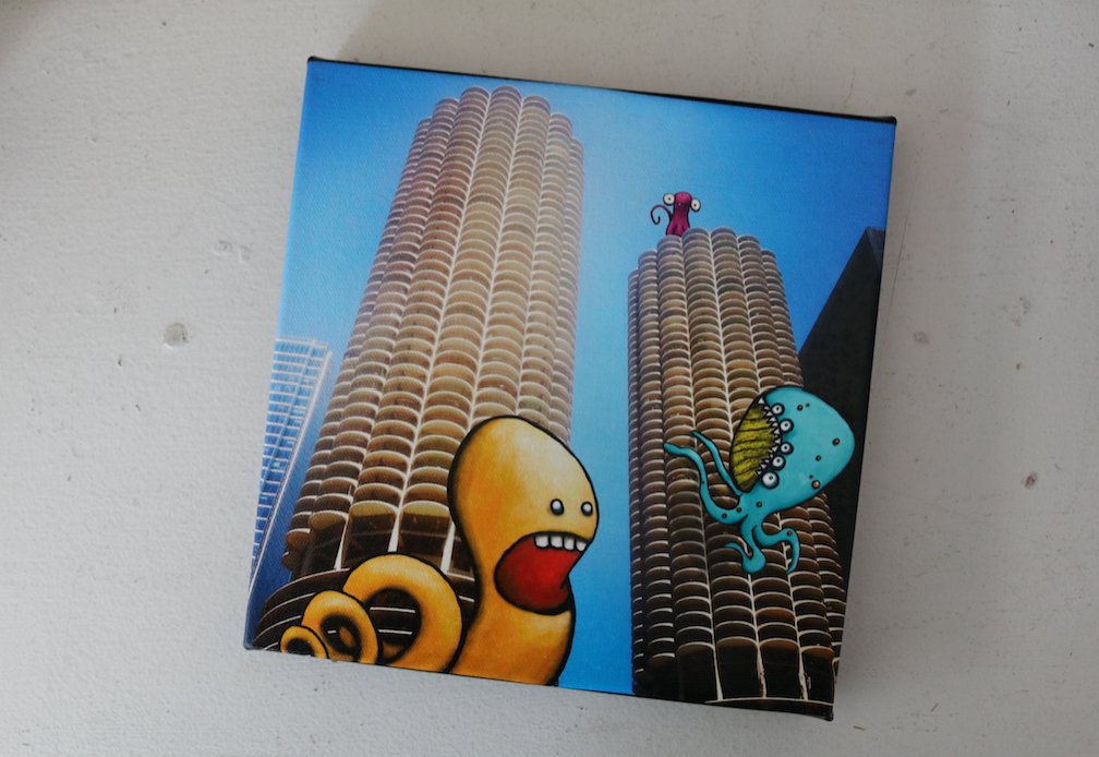 Did you know that we're one of the few local shops to carry Kudu-lah Critters?! These awesome critters are inspired by real life humans in the city. Come in for an original painting of the critters in Chicago, or collect all the individual prints and hang them around your home!