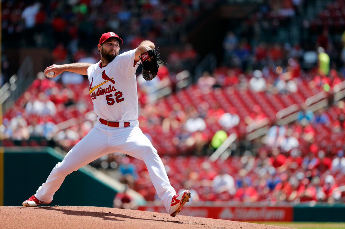 We have won 10 of @MichaelWacha’s 13 starts this season. #STLCards https://t.co/l7GPqBejE1