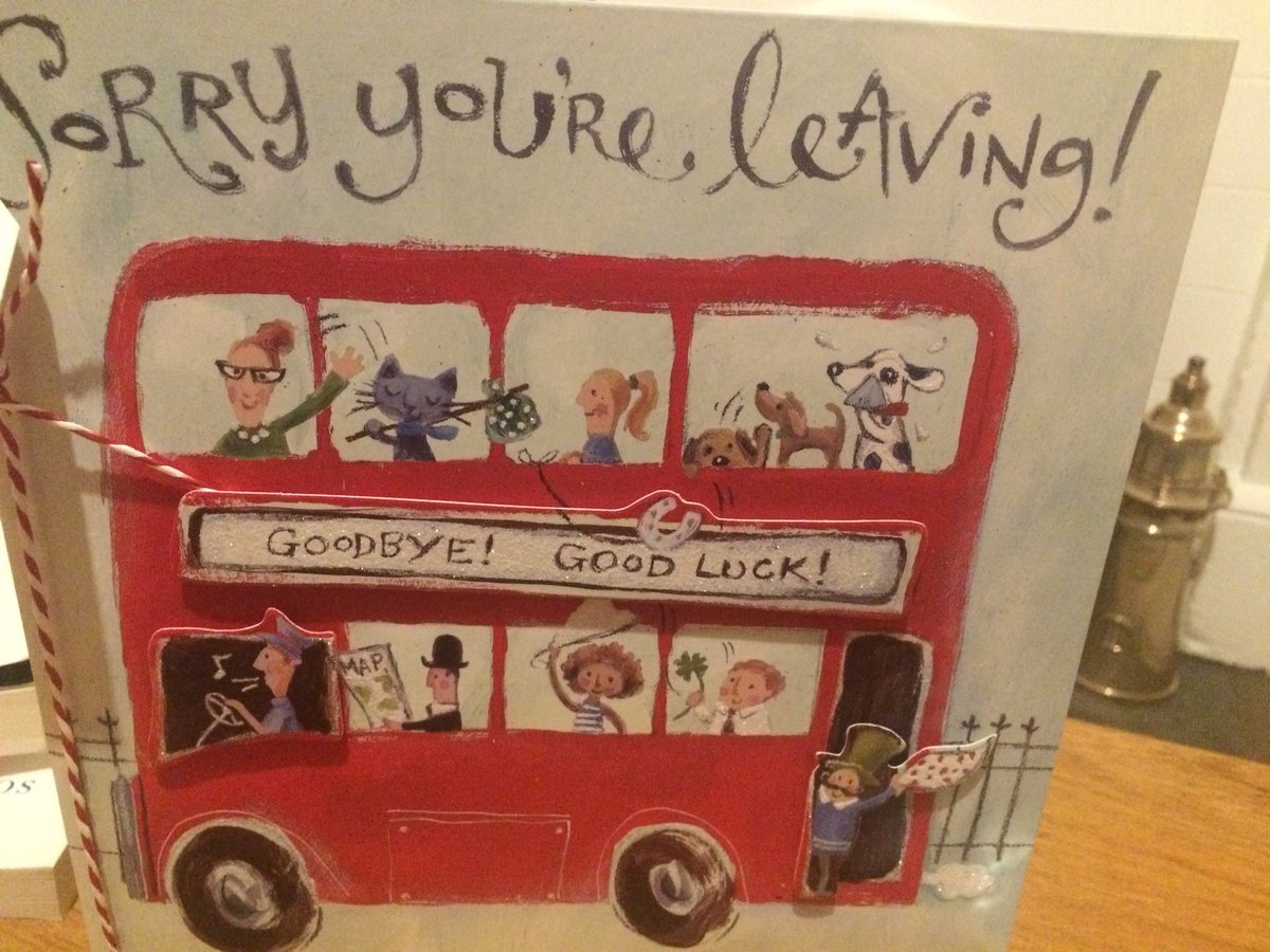 ContemporaryCo's tweet photo. Of a totally unsentimental disposition but just received the most epic leaving card - thank you all my lovely UoP colleagues   Xx @UoP_SLAS_lsts @jennifer_sizer @UOPSLAS https://t.co/WGGskdUG3z