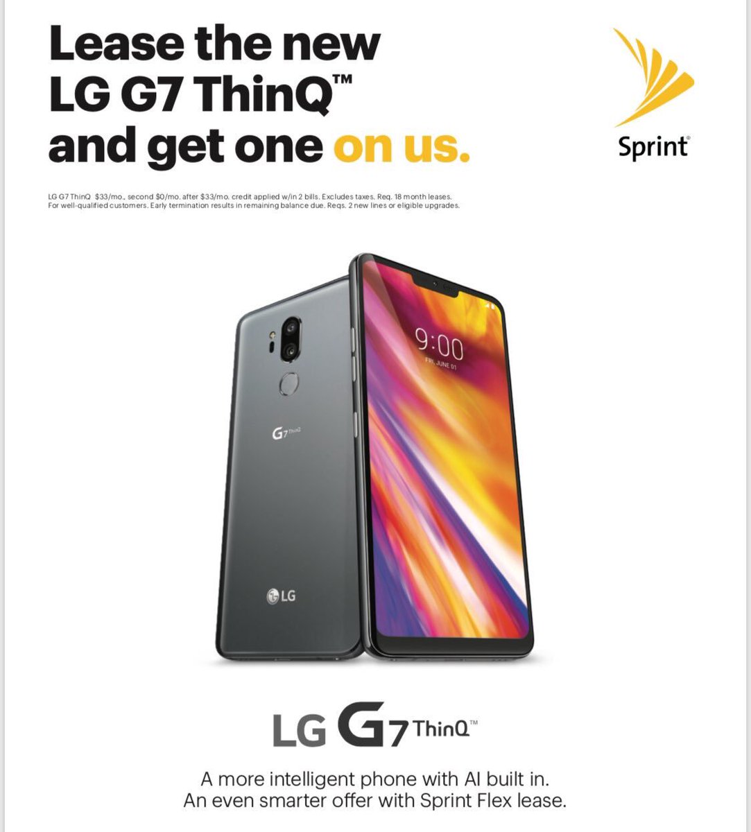 Come lease the new g7 today and we will waive your activation/upgrade fees! Our store is located 58080 Twentynine Palms Hwy, Yucca Valley CA. <a href="/KristianAllos/">Kristian Allos</a>