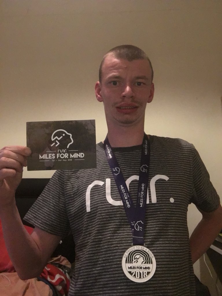 lewis_AS_runner's tweet photo. A bit late posting this, but my Miles For Mind medal and certificate has arrived and I am happy that I did it for all those Mental Health people in need @MindCharity #Running #Runr #MilesForMind #MentalHealthAwareness #SuicidePrevention #AutismAwareness #AutisticRunner https://t.co/RPIYBrY5qG