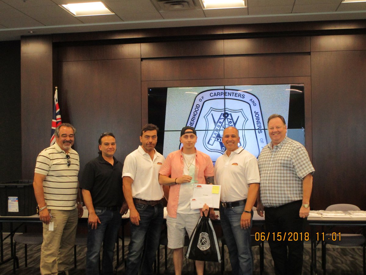 IFSTC's tweet photo. Congrats to our ADVANCED #Drywall Acoustic grads!  Thank you to our generous and continued sponsor OAS Inc. for the Top Apprentice Award; recipient=Kyle Banks and our Top H&amp;S Apprentice is awarded to James Cory Hardy! https://t.co/ayRbVpXcnN