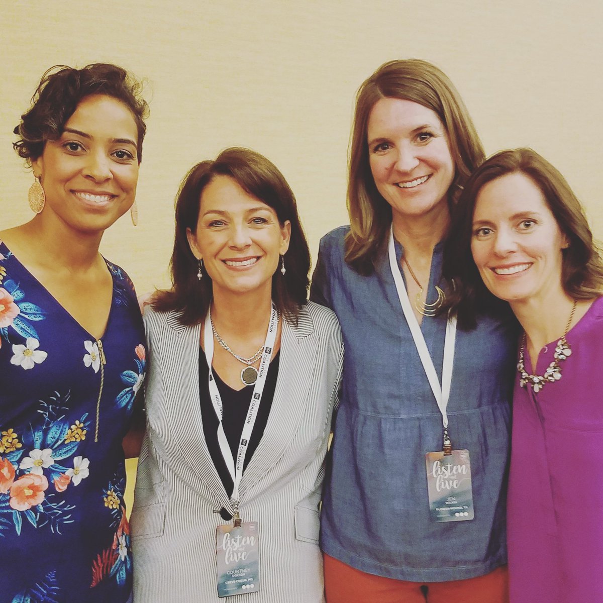 colmcfadden's tweet photo. Felt more like a participant than a panelist getting to ask these fun women about "Shaping Women's Ministry in the Local Church" 😙 @courtneydoctor 😙 @jenniferwilkin 😙 #danielleanderson #TGCW18 https://t.co/DfYVJgUYyp