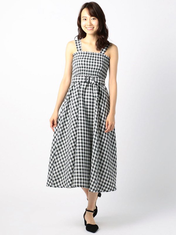 Misch Masch ミッシュマッシュ チェックシャーリングワンピース T Co 3rrhhttjex 旬のギンガムチェック柄ワンピースです トップス部分はシャーリングでフィット感良く ストラップを外しても着られる2wayで仕上げました 高めのウエスト