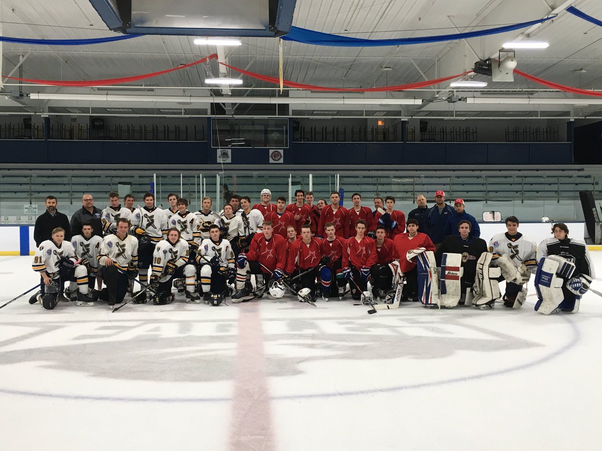 Thanks <a href="/SabreHockey1/">Sabre Hockey</a>  for your generous support of AHIHA. Great game tonight. Let’s do it again in 2019. #usadeafhockey #usadsf  #usahockey #ahia #summerfunontheice