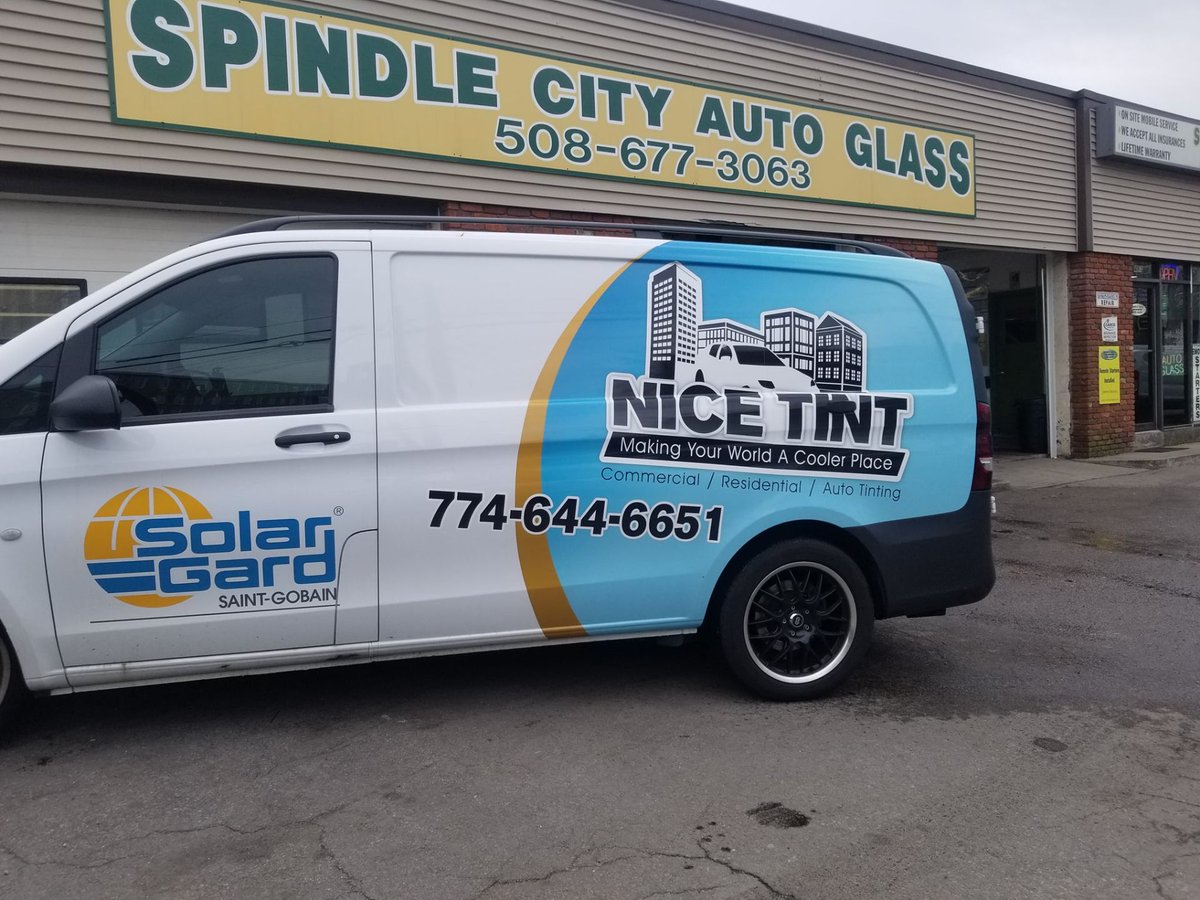 SolarGard's tweet image. "Making Your World A Cooler Place"  We #love our installers and their branded vehicles!! #itstimetotint #nicetint #solargard #windowfilm #massachusetts #somerset