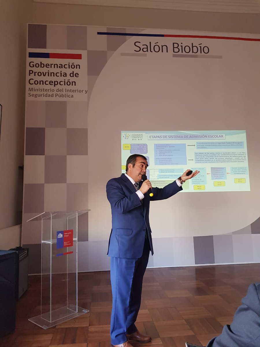 Seminario Efectos de la Reforma Educacional Chilena, Gobernación Provincia de Concepción.