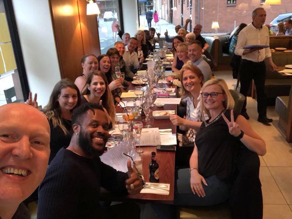 An evening in the company of giants, preparing for a momentous day tomorrow as Team Herbalife Scotland 🏴󠁧󠁢󠁳󠁣󠁴󠁿 goes to Hampden!! #teamscotland #herbalifenutrition #summerspectacular #changinglives