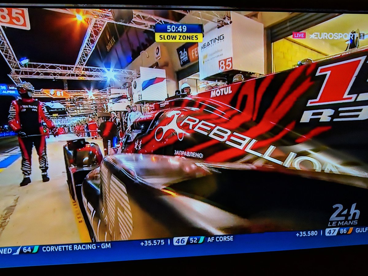 Hop Suisse! <a href="/RebellionRacing/">REBELLION Racing</a> <a href="/24hoursoflemans/">24 Hours of Le Mans</a> 
#24hdumans