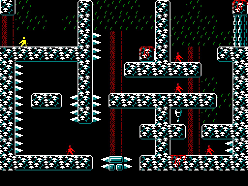 _mkbrowning's tweet photo. For quite some time I had an idea to remake one of my 2014's games. The gameplay is simple: you can teleport trough 1 block walls. Using this mechanics and limited ammount of warps you should've complete levels as fast as possible. Every level had 2 and more ways to complete it. https://t.co/8q3RRD5up9